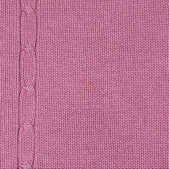 VTG 90s SML Sport Pink Mock Neck Sweater Vest - Picture 6 of 11